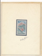 France 1963 N° 1392 Saint Flour (15) Timbre Sur Carton Signé Du Dessinateur Lambert - Artist Proofs
