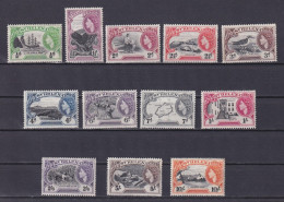ST. HELENA 1953, SG# 153-165, Queen Elizabeth II, MNH - Sint-Helena