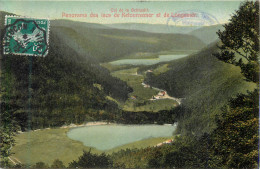 CPA Panorama Des Lacs De Retournemer Et De Longemer - Xonrupt Longemer