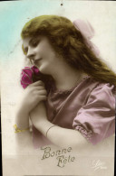 CPA Bonne Fete Femme - Greetings From...