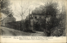 CPA Fort Du Mont Valerien Entree Du Chateau Forbin Jeanson Residence Du Commandant De Lochner Commandant De Place 1870 - Montrouge