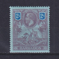 BARBADOS 1912, SG# 179, King George V, MH - Barbades (...-1966)