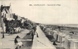 CPA Chatelaillon Boulevard De La Plage - Châtelaillon-Plage
