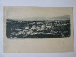 Romania-Salutări Din Orlat:Salutations/Greetings From Orlat(Sibiu),carte Post.voyage 1899/post.rare Postmark 1899 - Romania