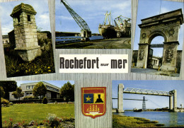 CPSM Rochefort L'Echauguette Le Port La Porte Du Soleil - Rochefort
