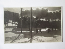 Romania-Predeal:Soldats Pendant La Competition De Patrouille Milit. M.Vesa 1934/Soldiers During Military Patrol Compet. - Romania