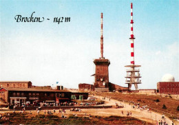 Brocken Harz Brockenbahnhof Sendeanlagen Der Bundespost Moschee Ehemaliges Stasi - Wernigerode