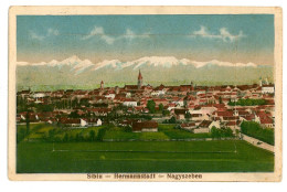 Ro 67 - 8953 SIBIU, Panorama, Leporello, Romania - Old Postcard + 10 Mini Photocards - Used - 1937 - Romania