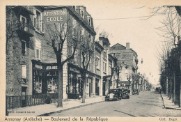 07 // ANNONAY   Boulevard De La République   COLL BOGET - Annonay