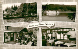 Rurberg Haus Am Obersee Fahrgastschiff Terrasse Gaststube - Simmerath