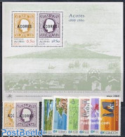 Azores 1980 Yearset 1980 (8v+1s/s), Mint NH, Various - Yearsets (by Country) - Non Classés
