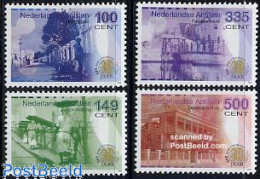 Netherlands Antilles 2006 300 Years Otrabanda 4v, Mint NH, Various - Street Life - Art - Architecture - Bridges And Tu.. - Non Classés