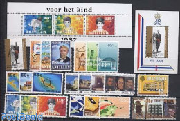 Netherlands Antilles 1987 Yearset 1987 (23v+2s/s), Mint NH, Various - Yearsets (by Country) - Non Classés