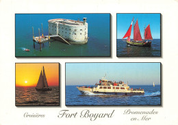 FRANCE - Fort Boyard - Forteresse - Monument - Promenade En Mer - Croisières - Animé - Carte Postale - Rochefort