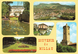 SOUVENIR - Millau - Porte Des Gorges Du Tarn - Hôtel De Ville - Monument - Jardin - Photo Editions Bos - Carte Postale - Greetings From...