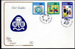 Guernsey - FDC - Girl Guides - Briefe U. Dokumente