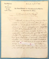● Lettre 1815 Mrs Antoine GUINAMARD & CHIRAT Conscrits 1811 De BESSENAY Rhône - Lyon - Documents Historiques