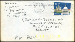 Cover To Overijse, Belgium - Briefe U. Dokumente