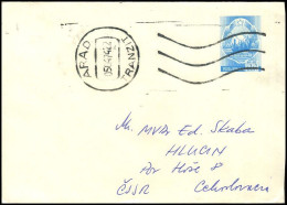 Cover To Czechoslovakia - Cartas & Documentos