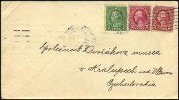 Cover To Czechoslovakia - "Emanuel Ruzek, Chicago, Ilinois, USA" - Cartas & Documentos