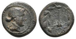 SARDES Bronze MASSUE DANS UNE COURONNE - Griegas
