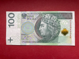 2018 Poland Banknote 100 Zlotych,P#176A/N7 - Poland