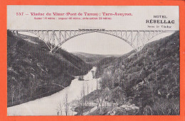 28484 / TANUS (12) Pub Hotel REBBELLAC Sous Viaduc VIAUR Pont TARN-AVEYRON H: 260 H: 116 Arche 220 CARRIERE 157 Rodez - Sonstige & Ohne Zuordnung
