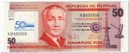PHILIPPINES,50 PISO,2013,P.217,UNC - Philippines