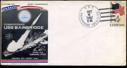 USA - FDC - Commissioning USS Bainbridge - 1961-1970