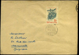Cover To Marcinelle, Belgium - Covers & Documents