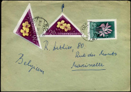 Cover To Marcinelle, Belgium - Covers & Documents