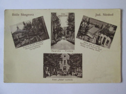 Romania-Sangeorz Bai(Bistrița Năsăud):Collage Photo Postcard Mailed 1931 - Romania