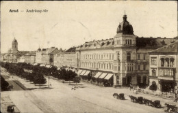 CPA Arad Rumänien, Andrassy Ter - Romania