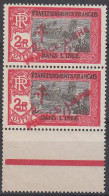 INDE FRANCAISE ** - 206a, Variété 1 Ex. 'PRANCE LIBRE' - Cote : 100 € - Ungebraucht