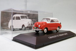 Altaya / Ixo - CROSLEY CC SEDAN 1947 Rouge Et Blanc Micro-Voiture BO 1/43 - Andere & Zonder Classificatie