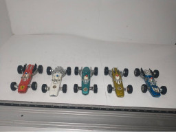 LOT 5 VOITURES F1 PENNY FERRARI HONDA EAGLE COOPER MASERATI BRM SANS BOITE - Andere & Zonder Classificatie