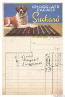 FAC-BFP1-0185-FACTURE - CHOCOLAT CACAOS - SUCHARD - Alimentare