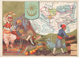 CHROMOS AO#AL000121 CARTE DE LA TURQUIE AVEC MARCHANDS - Other & Unclassified