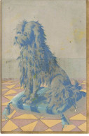 CHROMOS AO#AL00082 CHICOREE LERVILLES A BOUCHAIN LILLE CHIEN SUR UN COUSSIN - Other & Unclassified