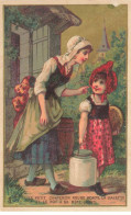 CHROMOS AO#AL000340 LE PETIT CHAPERON ROUGE PORTE LA GALETTE ET LE POT A SA GRAND MERE - Other & Unclassified