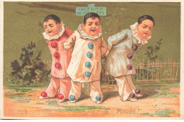 CHROMOS AO#AL000319 ENFANTS VOLEUR DE POULET 6 PINCES - Other & Unclassified