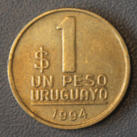 URUGUAY - KM 103 - 1 PESO URUGUAYOS 1994 - José Gervasio Artigas - TTB+ - Uruguay