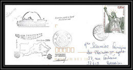2439 Dufresne 2 Signé Signed MD 140 PRIVILEGE 16/6/2004 ANTARCTIC Terres Australes (taaf) Lettre Cover Liberty Statue - Covers & Documents