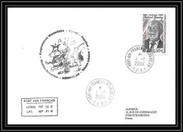 2432 Dufresne 2 N°392 PROGRAMMES MAMMINTRO 1/1/2004 ANTARCTIC Terres Australes (taaf) Lettre Cover - Covers & Documents