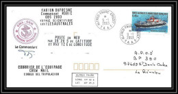 2387 ANTARCTIC Terres Australes TAAF Lettre Cover Dufresne 2 N°330 Obs 9/1/2003 Signé Signed - Covers & Documents