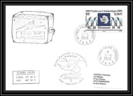 3010 Dufresne 2 Crozet Mission 47 21/6/2010 N°551 ANTARCTIC Terres Australes (taaf) Lettre Cover - Covers & Documents