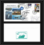 2952 Terres Australes TAAF Lettre Dufresne Signé Signed CROZET Portes Ouvertes 23/11/2009 N°516 Coin Daté - Covers & Documents