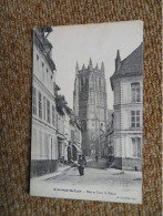 KB21/1092 Aire Sur La Lys Rue Et Tour Saint Pierre - Aire Sur La Lys
