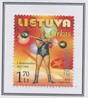 Lituanie 2002 Y&T N°690 - Michel N°792 (o) - 1,70l Europa - Lithuania
