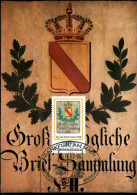 (RECTO / VERSO)  ALLEMAGNE - CARTE MAXIMUM FDC - 1982 - POST OFFICE SIGN - ENSEIGNE POSTALE - 1981-2000